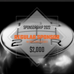 Regular Sponsorship 2022 Season – wo/Track Days